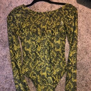 Snakeskin Bodysuit